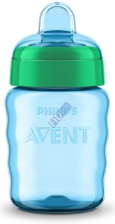 Avent hrneček 260 ml easy sip cup modrý